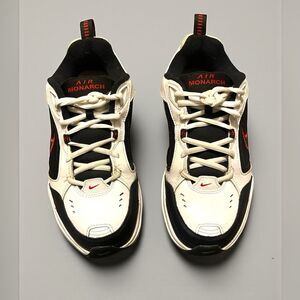 Nike Air Monarch IV Black and White Trainers